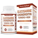 Rein Optimale Glucosamin Chondroitin MSM Supplement w/Turmeric & Boswellia - Glucosamine Sulfate Joint Supplement für Männer und Frauen - 120 Tabletten