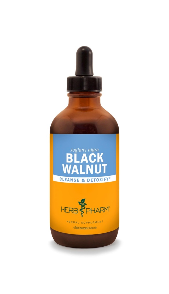 Kräuter Pharm Black Walnut Liquid Extract für Reinigung und Entgiftung - 4 Unze