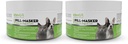 TOMLYN Pill-Masker Original Bacon-Flavored Paste für Hunde & Katzen, 4oz, Pack von 2