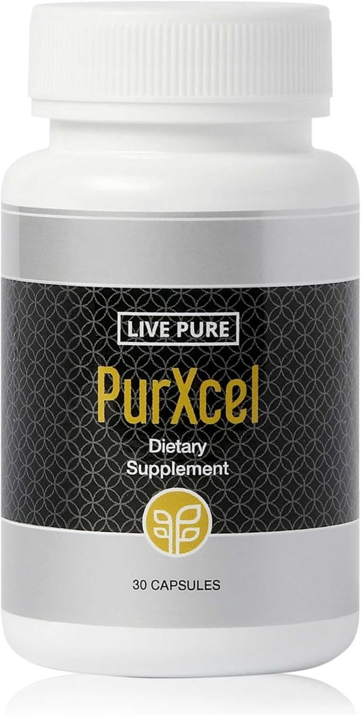 PURE PurXcel Antioxidans Ergänzung | 30 Kapseln | Potent Antioxidans Mischung mit Glutathion & Superoxid Dismutase | Unterstützt Haut, Gelenke & Natürliche Reinigung