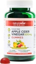 NatureWise Apple Cider Essig ACV Gummis - 1000mg ACV pro 2, Sugar Free, Vegan - Energy & Gut Health - ACV Gummies W/Vitamin B12-90 Gummies[1,5-Monat-Versorgung für 1000mg / 3-Monat-Versorgung für 500mg]