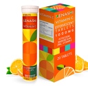 Vitamin C 1000mg Effervescent Tabletten Vitamin mit Zink Kalium Magnesium E Vitamin Vitamina C Efervescente para Adulto Zink und Vitamin C 20 Tabletten