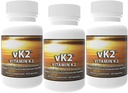 3 Boîte de vK2 -Vitamine K2 (mk4 et mk7)