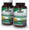 Nature's Answer Butcher's Broom Root Supplement Kapseln 90 Count | Fördert die Blutzirkulation | Vegan | Gluten-Free | Paket von 2