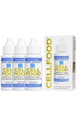 Cellfood Oxygen Boost - 1 fl oz, 3 Pack - Supplément d'oxygène liquide pour le drainage lymphatique, la maladie d'altitude, Jet Lag, Fatigue, Céphalées, Hangovers et énergie - Sans gluten, Cert. Kosher