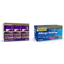 BonSense Omeprazole Comprimés 20mg 14 Compte Pack de 3 et Loratadine Comprimés 10mg 365 Compte Allergie Relief Antihistamine