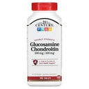 21st Century GLUCOSAMINE& CHONDROITIN DOUBLE STRENGTH 180 TABS