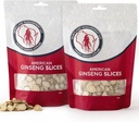 Dairyland American Ginseng Slices - 16 oz Pack Wisconsin Ginseng Slices – Certified Something Special von Wisconsin - Non-GMO, Gluten Free Sliced Root - Kräuterergänzung in Suppe, Tee, Congee