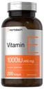 Horbäach Vitamin E 1000 IU Softgel Kapseln | 200 Count | Non-GMO, Glutenfrei, Konservierungsmittelfrei | Vitamin E Öl