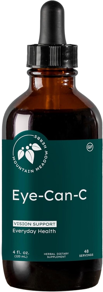 Mountain Meadow Herbs Eye-Can-C 4oz. | Liquid Vision Gesundheit und Unterstützung mit Ginkgo Biloba, Night Vision, Dry-Eye Relief, Glare Reduktion & Gesunde Kreislaufunterstützung