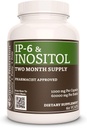 Remedys Ernährung IP6 (Hexaphosphat) mit Inositol, Calcium & Magnesium | 1.000 mg Nahrungsergänzungsmittel | Zwei Monate Versorgung