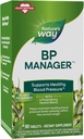 Nature's Way BP Manager, unterstützt gesunden Blutdruck(1) & Heart Health*, mit Stevia, Hawthorn, & Olive Leaf Extracts, 90 Tabletten (Packaging May Vary)