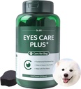 Dr.by Eyes Care Plus Dog Tear Stain Supplément gouttes pour les yeux pour les chiens Eye Health Support with Milk Thistle Lutein Beta Carotène - 100 Chews doux