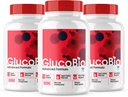 (Official 3 Pack) Glucobio Capsules, Gluco Bio Blood Support Pills Advanced Formula, GlucoBio All Natural Ingredients, GlucaBio Maximum Strength, Glucbio, Glucobio Blood, Glycogen Support (180 Caps)