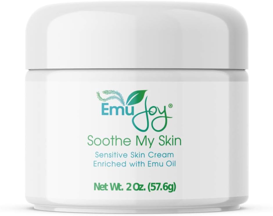 Soothe My Skin Cream pour la peau sensible - Bas Stouffers. Crème d'eczéma Psoriasis Dermatite atopique Lichen Sclerosus. Huile d'émeu avec seulement des ingrédients naturels