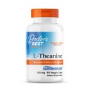 Doctor's Best L-Theanin enthält Suntheanin, hilft Stress und Schlaf zu reduzieren, Nicht-GVO, Glutenfrei, Vegan, 150 mg (DRB-00197), 90 Count