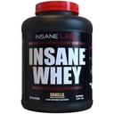 Insane Labz Insane Whey,100% Muskelaufbau Whey Protein, Post Workout, BCAA Amino Profil, Masse Gainer, Meal Replacement, 5lbs, 60 Srvgs, (Vanilla)