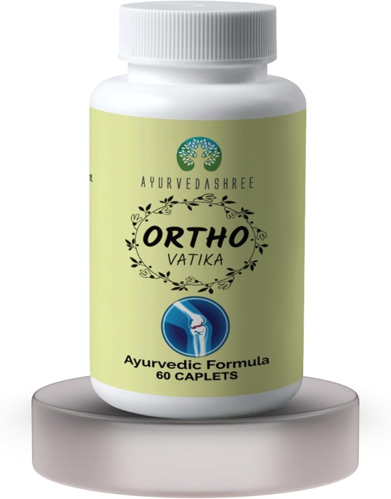 Ortho Vatika 60 Caplets | Ortho Herb | Orthoherb | Boswellia Serrata Herb | 60 Caplets von 1000 MG | Jedes 1000 MG Caplet enthält Extrakt aus 8 natürlichen Kräutern und Omega-3 - Joint Support