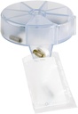 EZY DOSE Pillen Sortierer, Organizer, Vitamin und Medizin Verpackungssystem für Reisen, einfache Pillen Pouches, BPA kostenlos