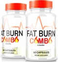 (2 Pack) Fat Burn Combo Kapseln, FatBurn Combo Keto Formel, All Natural Weight Loss Supplement zu Achieve Healthy-Looking Body, Keto Fitness Pills, Offizielle Bewertungen (120 Kapseln)
