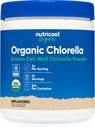 Nutricost Organic Chlorella Pulver 8oz - 3000mg pro Servierung - Non-GMO, Glutenfrei