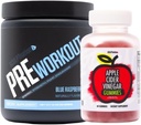 Sculpt Nation by V Shred Pré entraînement Blue Raspberry and Apple Cider Vinegar Gummies Bundle