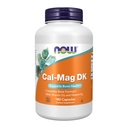 MAINTENANT Aliments suppléments, Cal-Mag DK avec vitamine D-3 et vitamine K-2, soutient la santé osseuse*, 180 capsules