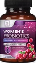 Probiotics for Women Digestive Health Support - 60 Milliarden CFU Frauen Probiotic, 16 Strains, für pH Balance, Vaginale Unterstützung mit Cranberry für Gut Health, Urinary & Immune Support - 60 Kapseln