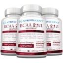 Zulassung Science BCAA Supplement - 180 Tabletten - 2400mg - Steigerung der Leistung und Verbesserung der Muskelentwicklung - L-Leucine, L-Isoleucine, L-Valine - Made in USA, Non-GMO