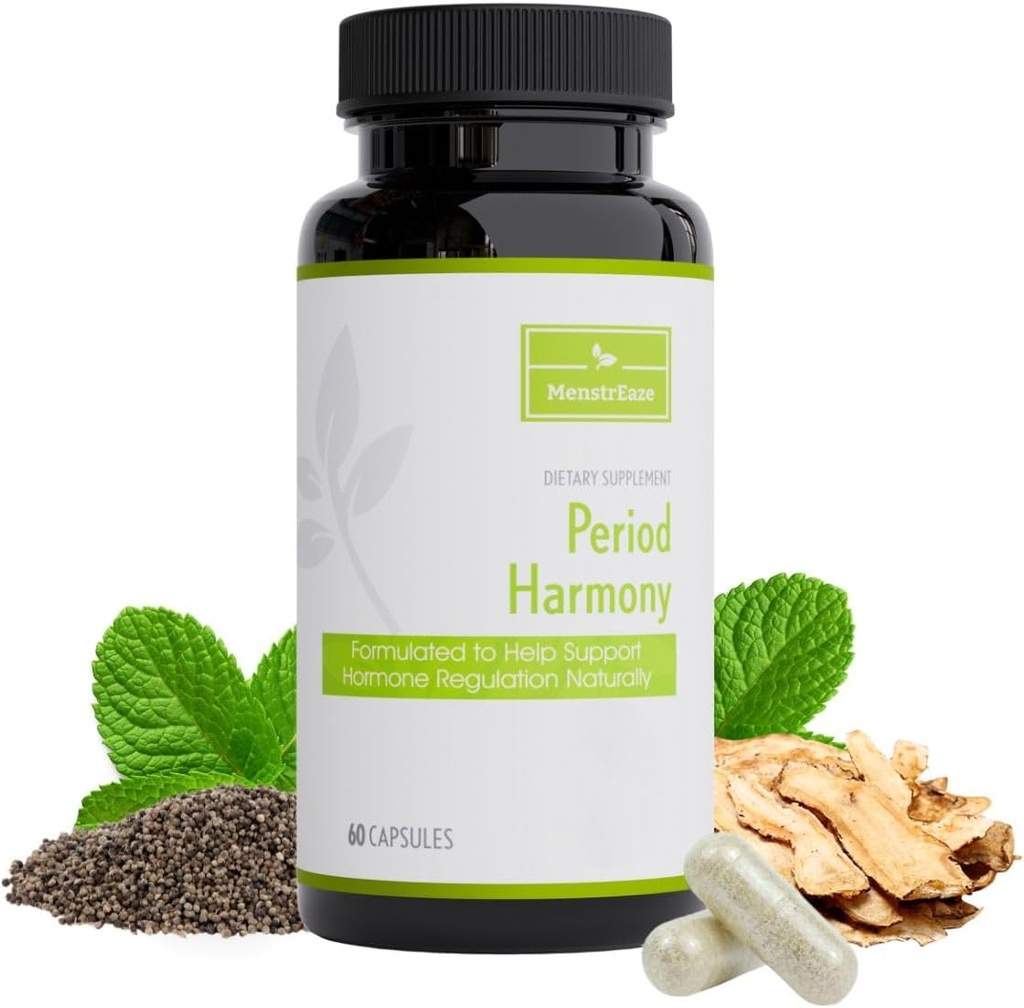 Hormon Balance für Frauen, Frauen Unterstützung, Menopause & PMS Unterstützung, mit Black Cohosh, Vitex Berry & Dong Quai - 30 Serves