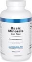 Douglas Laboratories Basic Minerals | Iron Free Mineral/Trace Element Formel zu unterstützen Gesamtgesundheit | 180 Kapseln