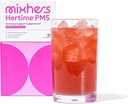 MIXHERS Hertime PMS - Hormonal Support for Women - PMS & Menstrual Comfort - with Chasteberry, Peony Roots, Siberian Ginseng - Supplement for Women - 15 Drink Packets - Sugar Free - Pomegranate Mango
