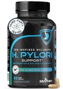 Zenmen H. Pylori Support | Lactobacillus Reuteri Probiotic mit Mastic Gum for Digestion & GI Health - Third Party Tested, 60 Vegan Capsules, Made in USA