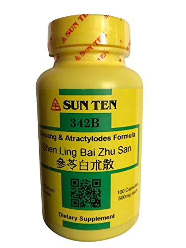 Sun Ten - Ginseng et Atractylodes Formule Capsules/Shen Ling Bai Zhu San/