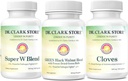 Dr Clark Store Intestine Support & Cleanse Kit - mit Freeze-Dried Green Black Walnut Hulls, Wormwood und Cloves-Helps Pflege Optimum Darmfunktion
