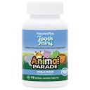 Natures Plus Tier Parade Zahnfeee Kinder Chewables - Natürliche Vanille Flavor - 90 tierische Tabletten - Dental Health Supplement - Vegetarisch, Glutenfrei - 45 Servierungen