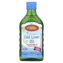 Carlson Kid's Wild Norwegian, Cod Liver Oil + Vitamine A & D3, Bubble Gum, 8,4 fl oz (250 ml)