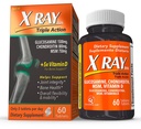 X Ray Dol Triple Action Joint Support Supplement mit Glucosamin 1500mg, Chondroitin 800mg, MSM 750mg und 5X Vitamin D für gesunde Gelenke, Knochen & Knorpel - 60 Count per Bottle - 1 Pack