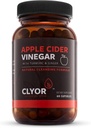 CLYOR Apfel Apfel Apfelessig Pillen | Detox, & Cleanse mit Turmeric & Ginger | Gesunde Verdauung, Professional Strength Organic | 60 500mg ACV Vegan, Kosher | Made in USA