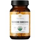 Truvani comprimés curcumin curcuma bio 1,350 mg chacun - Support de joint naturel avec poivre noir pour l'absorption - 90 comprimés