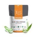 Juste Jaivik 100% Aloe Vera biologique en poudre - 227g /0,5 LB USDA certifié biologique (Aloe Barbadensis)