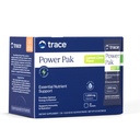 Trace Minerals Power Pak Multivitamin and Multimineral Packets - Soutien électrolyte - 1200 mg Vitamine C plus 70+ Trace Minerals - Lime citron - 30 Packets