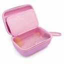 CASEMATIX sac de voyage rose compatible avec l'inhalateur d'asthme, masques, Spacer - Cas seulement