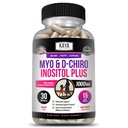 Kaya Naturals Myo & D-Chiro Inositol Plus Support pour les femmes, capsules de vitamine B8-30