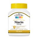 21st Century Niacin 250 mg Tabletten, 110-Count (Pack von 2)