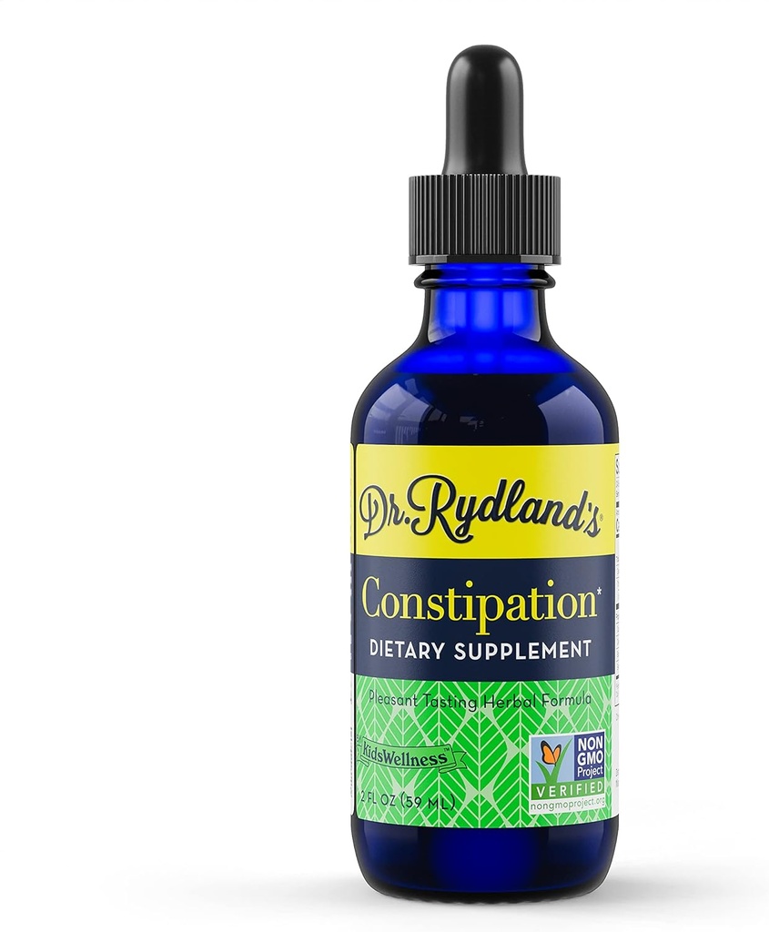 Dr. Rydlands Kräuterergänzung | Erstellt von KidsWellness | Great for Infants to Adults| Constipation | Relieves Occasional & Chronic Constipation und selten, Hard Stools | 2 Unnce Bottle