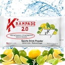 Krampade Potassium Magnesium Supplement Elektrolyte Pulver - 50 mg Mag + 2000 mg K, >2X Mehr als Coconut Water | Cramp Relief | Hydratationspakete