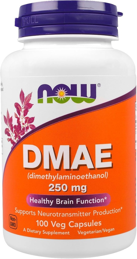 JETZT Dmae 250mg, 100 Kapseln(Pack von 2)