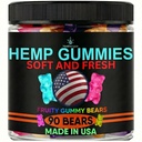 Hanf Gummy Edibles Calm Sleep-Support Peace and Relaxation-High Strength, Tasty Fruity Flavors-Made in USA