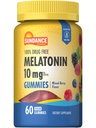 Sundance Melatonin 10mg Gummi für Erwachsene | 60 Count | Mixed Berry Flavor | Vegan, Non-GMO und glutenfreie Ergänzung